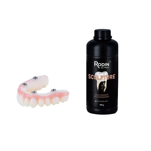 Rodin™ Denture Teeth Sculpture Ceramic A1 300Gm/Bt