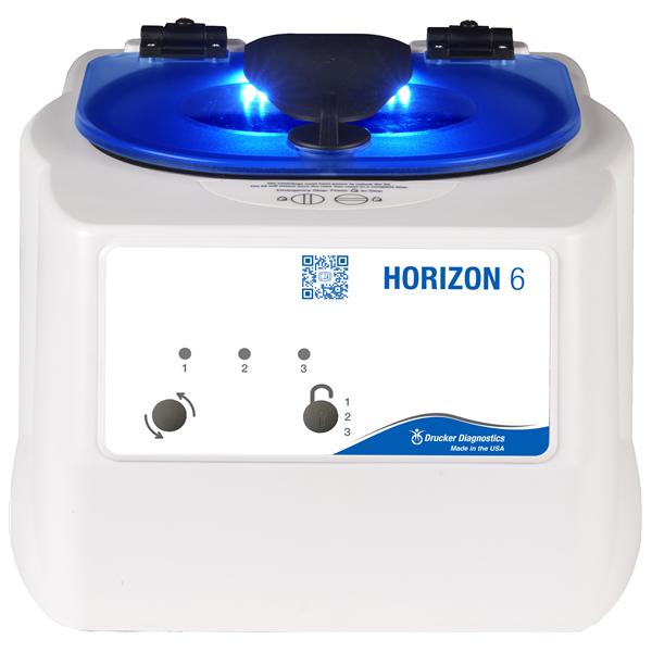 Horizon 6 Horizontal Centrifuge 6x75-100mm/3-10mL 3800rpm Ea