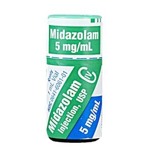 Midazolam Injection 5mg/mL MDV 1mL 25/Bx