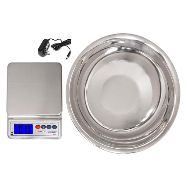 Digital Scale 192x0.05 oz/5500x1g AC Adapter Backlit LCD Display Ea