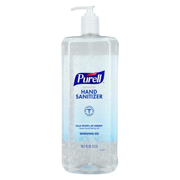 Purell Advanced Pump Bottle Gel 1.5 Liter Pump Bottle Ea