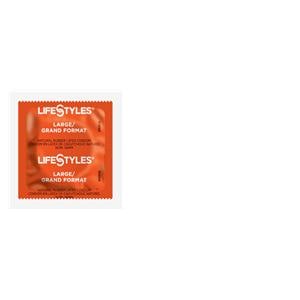 Lifestyles Condom Latex Large 1008/Ca