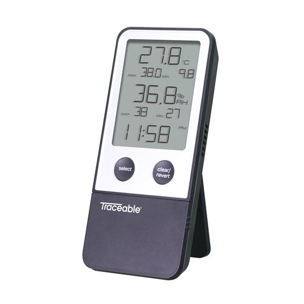 Traceable Thermohygrometer Thermohygrometer 32 to 122°F (0 to 50°C) Ea