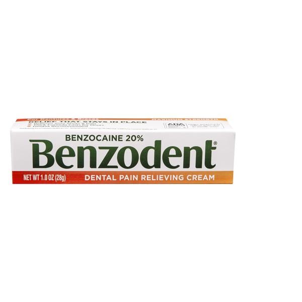 Benzodent Cream 1oz Ea, 12 EA/CA