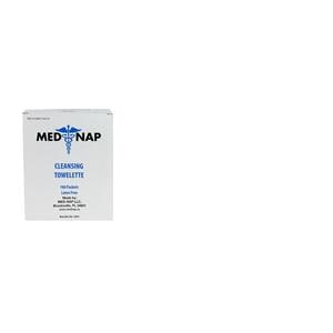 Med-Nap Cleansing Wipes "5x7" 100/Bx, 10 BX/CA