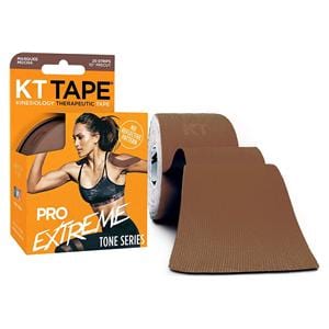 KT Pro Extreme Kinesiology Tape Synthetic Fabric 2x10" Marquee Mocha 20/Bx