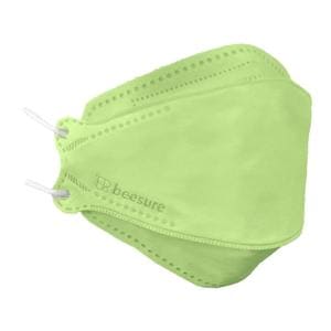 BeeSure Face Mask Face Mask ASTM Level 3 Lime 40/Bx, 8 BX/CA