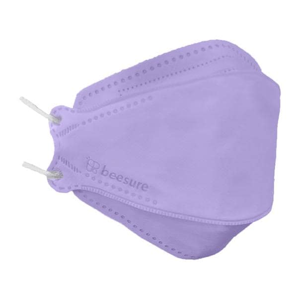 BeeSure Face Mask Face Mask ASTM Level 3 Violet 40/Bx, 8 BX/CA