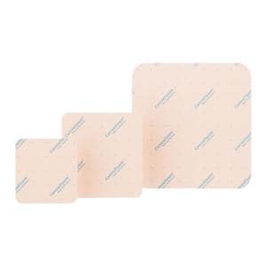 ConvaFoam Foam Wound Dressing 4x4" Sterile Square Non-Adhesive Tan Absorbent LF