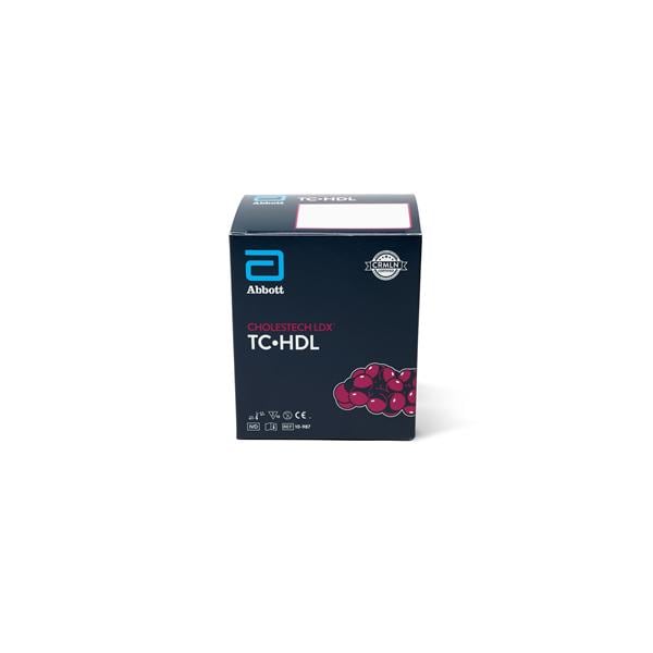 Cholestech LDX TC/HDL Panel Test Kit CLIA Waived for Whole Blood 10/Bx