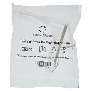 ClearSpec Graves Vaginal Speculum Large Plastic Light Option 18/Bx, 4 BX/CA