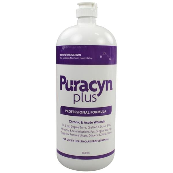 Puracyn Plus Wound Cleanser Hypochlorous Acid 32oz LF