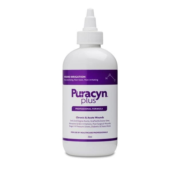 Puracyn Plus Wound Cleanser Hypochlorous Acid 250ml 8.5oz LF