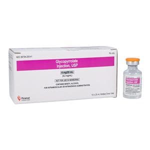 Glycopyrrolate Injection 0.2mg/mL MDV 20mL 10/Bx