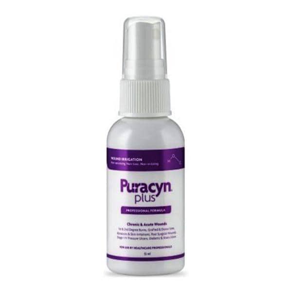 Puracyn Plus Wound Cleanser Hypochlorous Acid 55ml Non-Sterile 2oz LF
