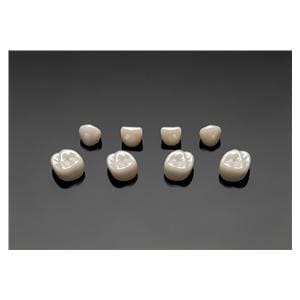 ACERO Zirconia Crowns 2nd Primary Lower Left Molar 1/Bag Ea