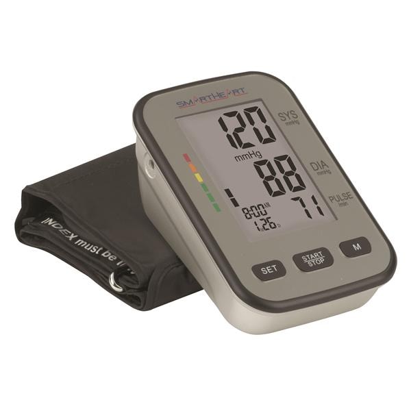 SmartHeart Blood Pressure Monitor Not Made With Natural Rubber Latex Arm 12/Ca
