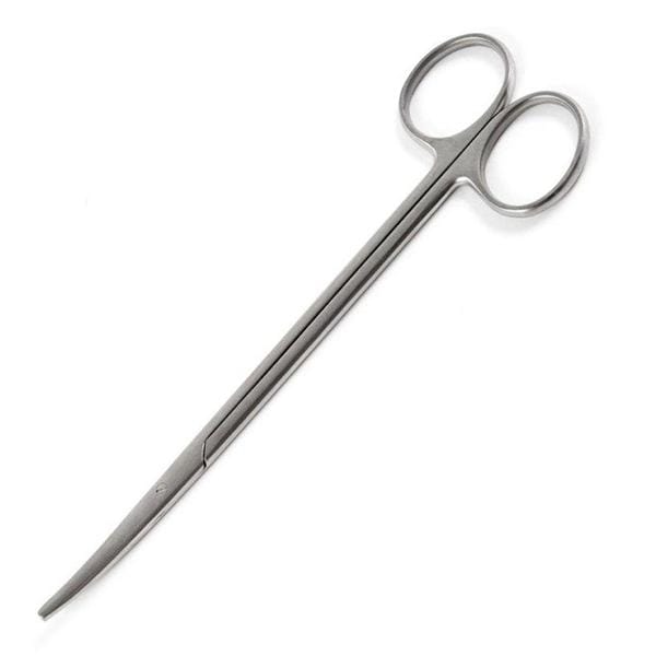 Metzenbaum Dissecting Scissors Curved 7" Blunt Stainless Steel NS Rsbl Ea