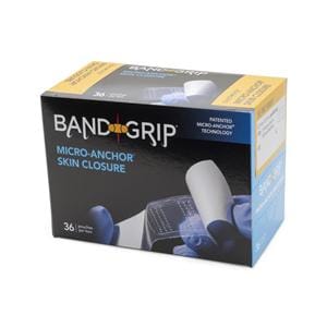 BandGrip Wound Closure Device Closure System 2.5x6.4cm Clear 36/Box