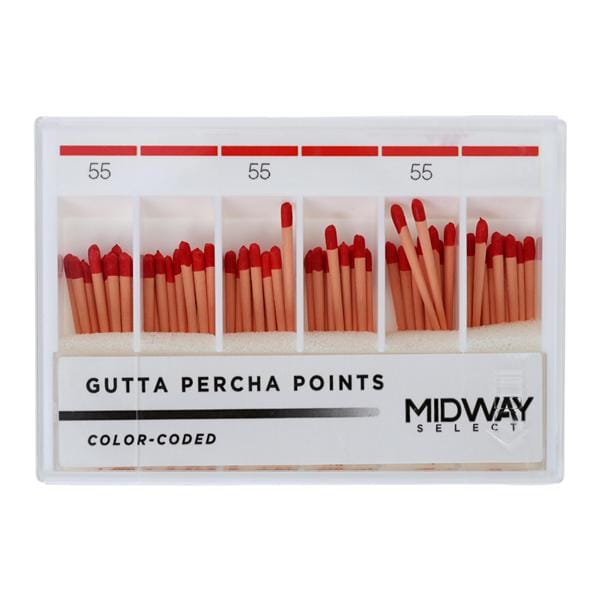 Gutta Percha Points Size #55 60/Pk