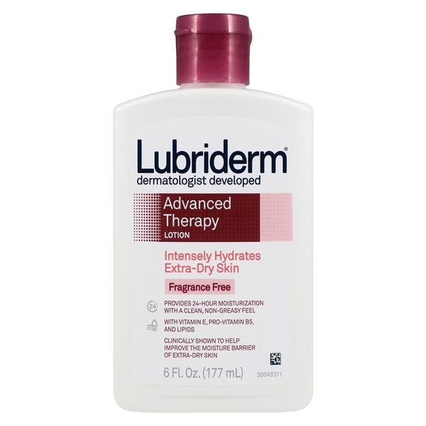 Lubriderm Advanced Therapy Lotion Vitamin E/B5 6oz 6/Pk, 2Pk/Ca Bottle 6/Pk