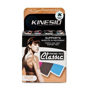 Kinesio Tex Classic Athletic Tape Cotton 2"x4.4yd Beige Non-Sterile 6RL/BX