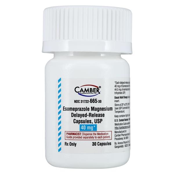 Esomeprazole Magnesium DR Delayed-Release Capsules 40mg Bottle 30/Bt