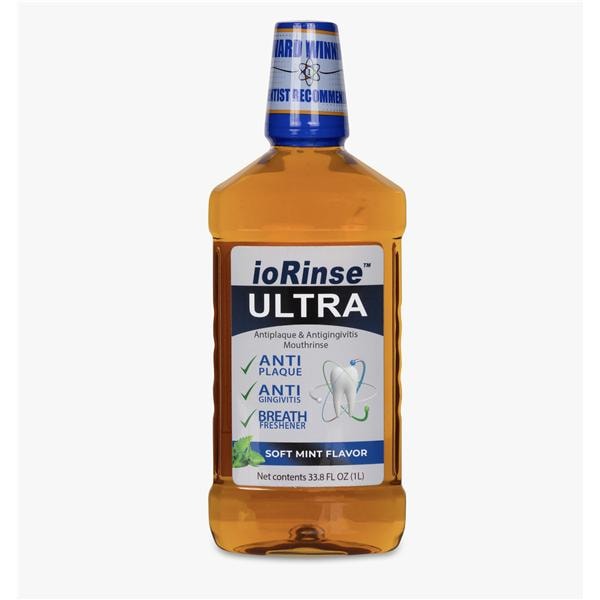 IoRinse Ultra Oral Rinse Soft Mint 12/Ca
