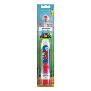 Arm & Hammer Spinbrush Battery Power Toothbrush Soft Super Mario Ea