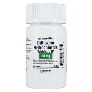 Diltiazem HCl 30mg 100/Bt