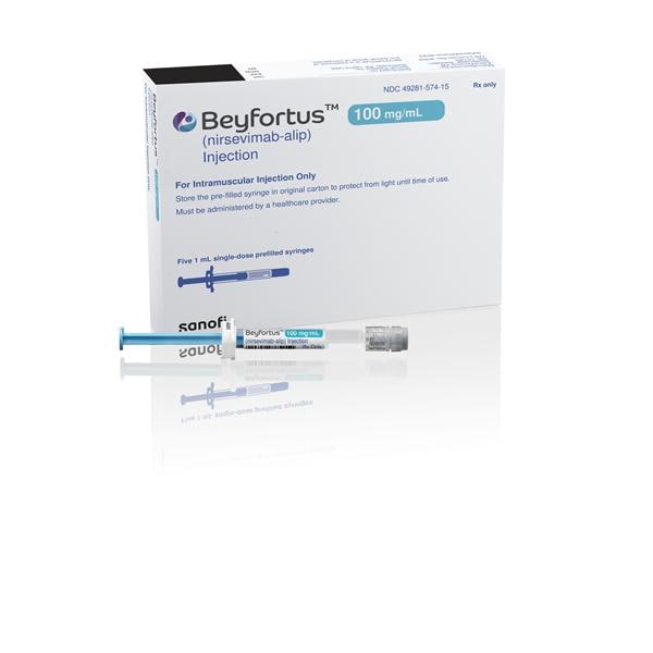 Beyfortus Injection 100mg/mL Prefilled Syringe 1mL 5/Bx