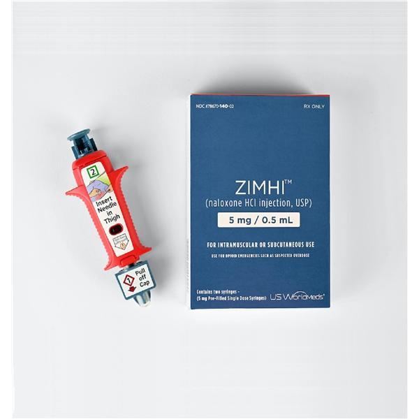 ZIMHI Injection 5mg Prefilled Syringe 0.5mL 2/Pk