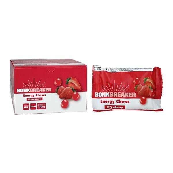 Bonk Breaker Energy Chews Strawberry Carton 10/Ct