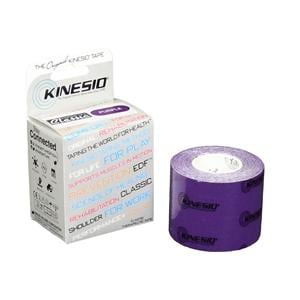 Kinesio Tex Classic Kinesiology Tape Cotton/Elastic 2"x5.5yd Purple 12/CA