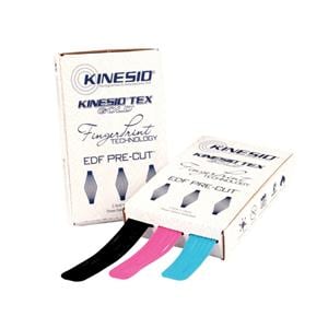 Kinesio Tex Gold FP Kinesiology Tape Cotton/Elastic 2x5.9" Assorted 10/CA