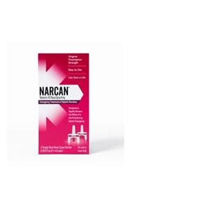 Narcan Nasal Spray 4mg Single Dose 2/Pk
