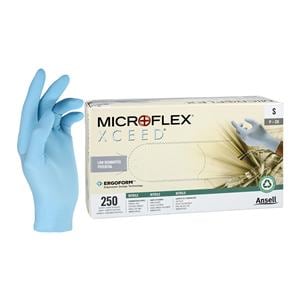 XCEED Nitrile Exam Gloves Small Standard Blue Non-Sterile