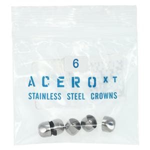 ACERO Stainless Steel Crowns 6 Upper Canine 5/Pk 5/Pk