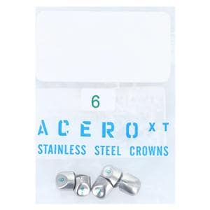 ACERO Stainless Steel Crowns 6 Lower Canines 5/Pk 5/Pk