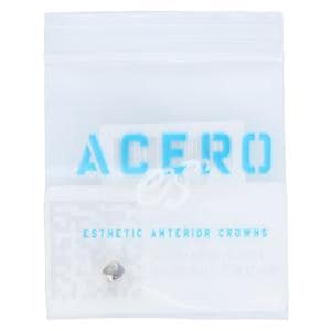 ACERO Stainless Steel Crowns Size 2 Primary Anterior Upper Cuspid 1/Bag Ea