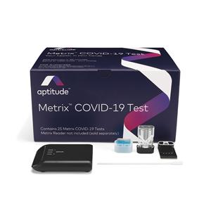 Metrix COVID-19 Test Kit Non-Prescription Home Use For 25/Bx