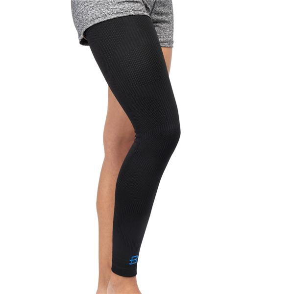Support/Compression Leg Sleeve Full Leg 2X-Large Polyester/Nylon/Cotton BLat