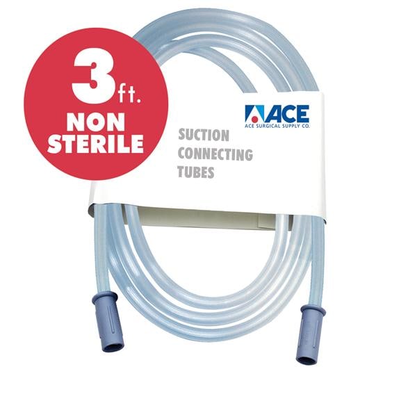 Suction Tubing 3 Feet Disposable 50/Ca