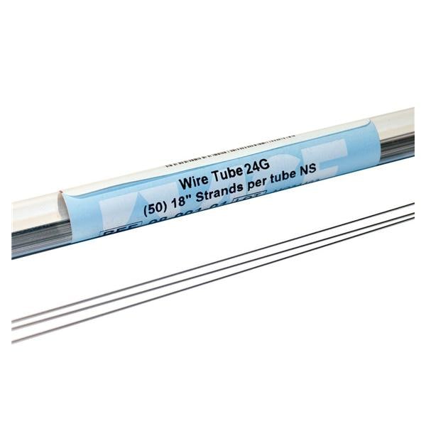 Tube Archwire Stainless Steel 24 Gauge Ea