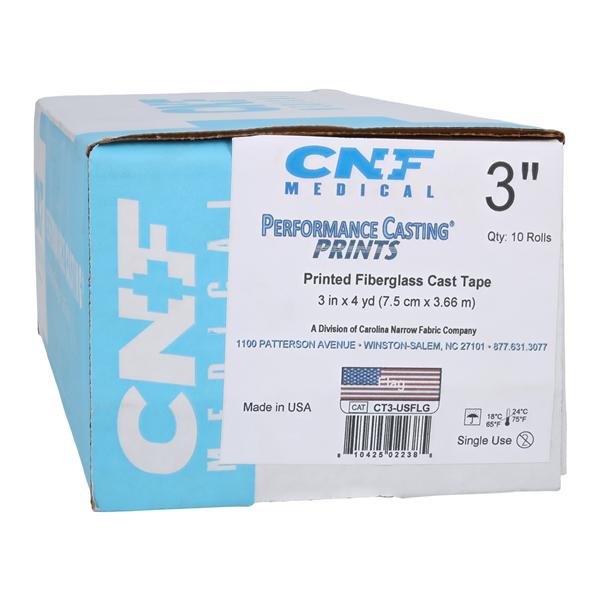 Performance Prints Cast Tape US Flag 3"x4yd