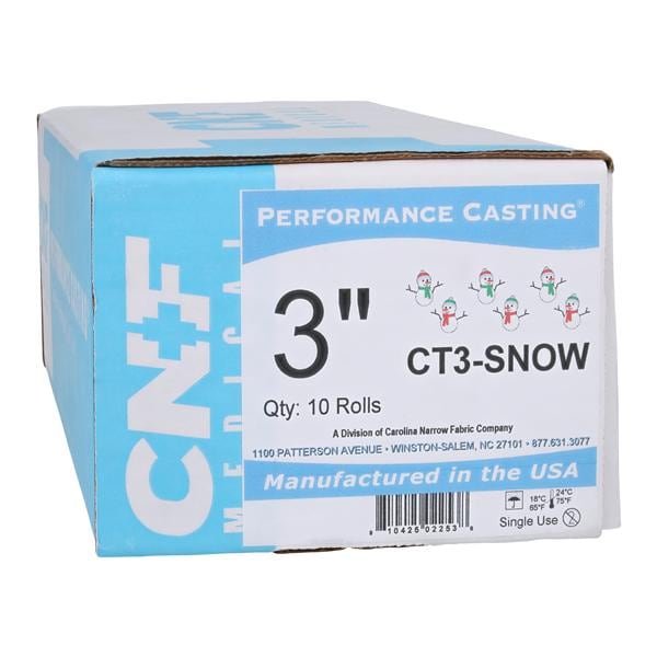 Performance Prints Cast Tape Snowman 3"x4yd