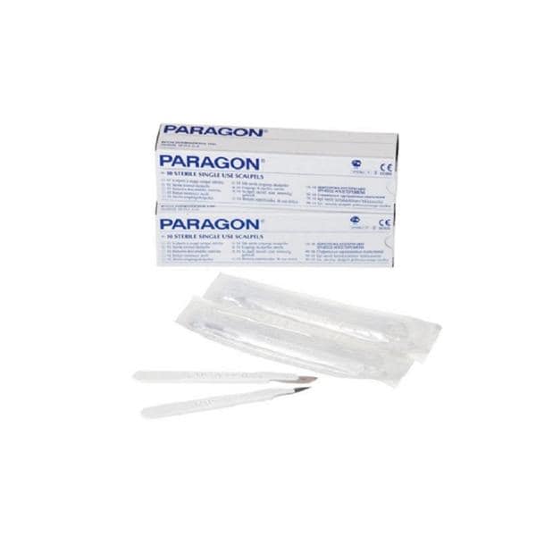 Paragon Disposable Surgical Scalpel #11 Stainless Steel Sterile