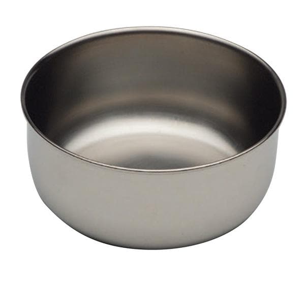 Sponge Bowl Round Stainless Steel Silver 1-3/8qt