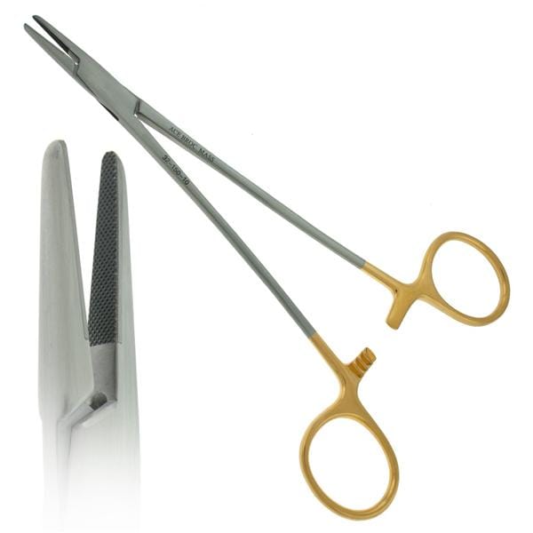 Needle Holder DeBakey Tungsten Carbide 7 in Ea