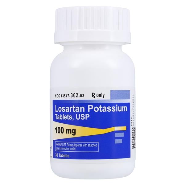 Losartan Potassium 100mg Each